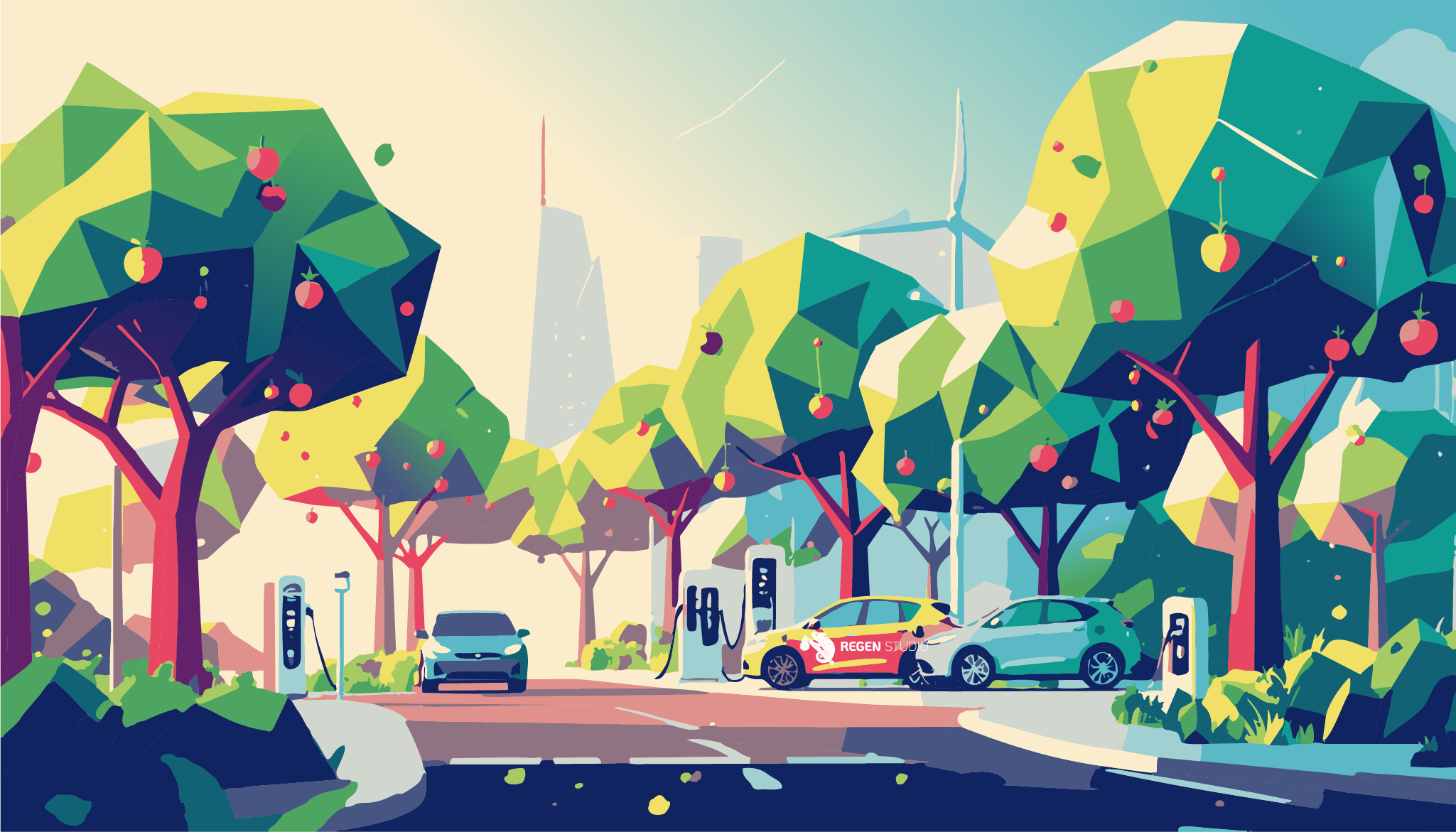 Slim laadplein-concept Vruchtenbuurt — bewonersinitiatief voor slim energie delen en gedeelde mobiliteit in Den Haag